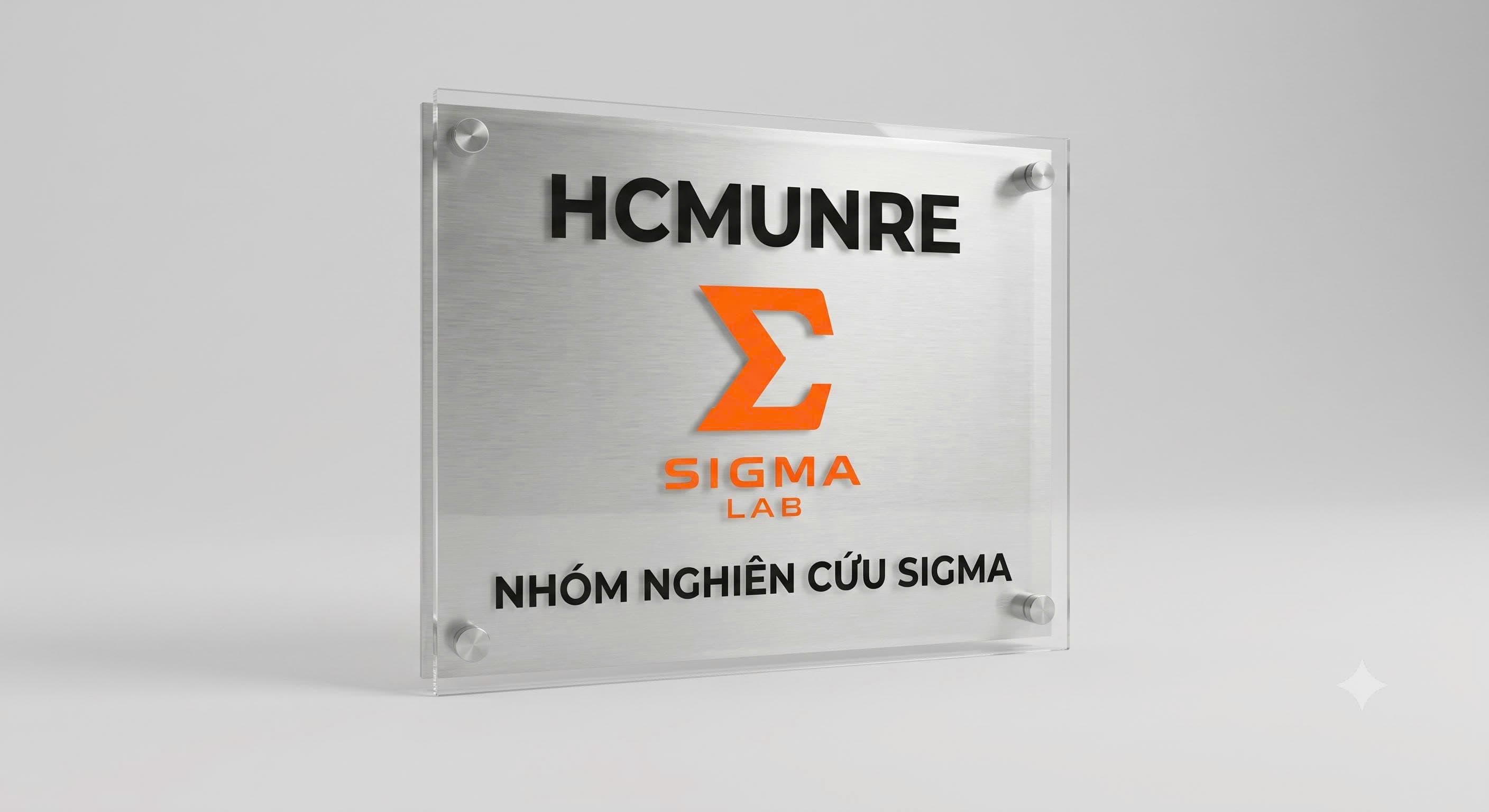 Office plaque of the SIGMA research group